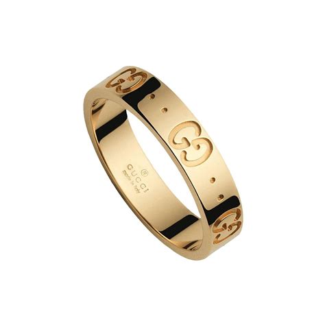 gold gucci ring heart|Gucci gold ring set.